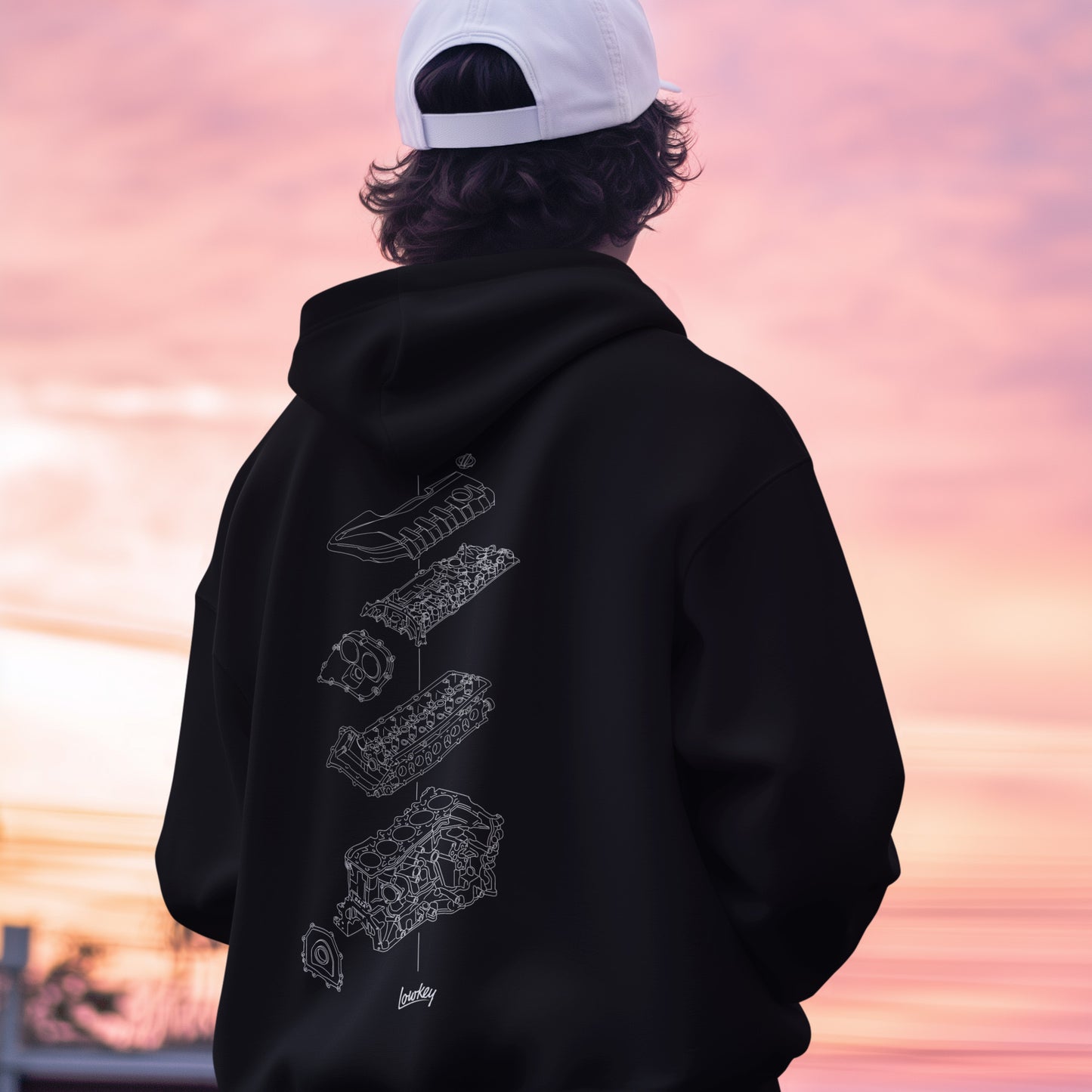 DAZA - Oversized Hoodie